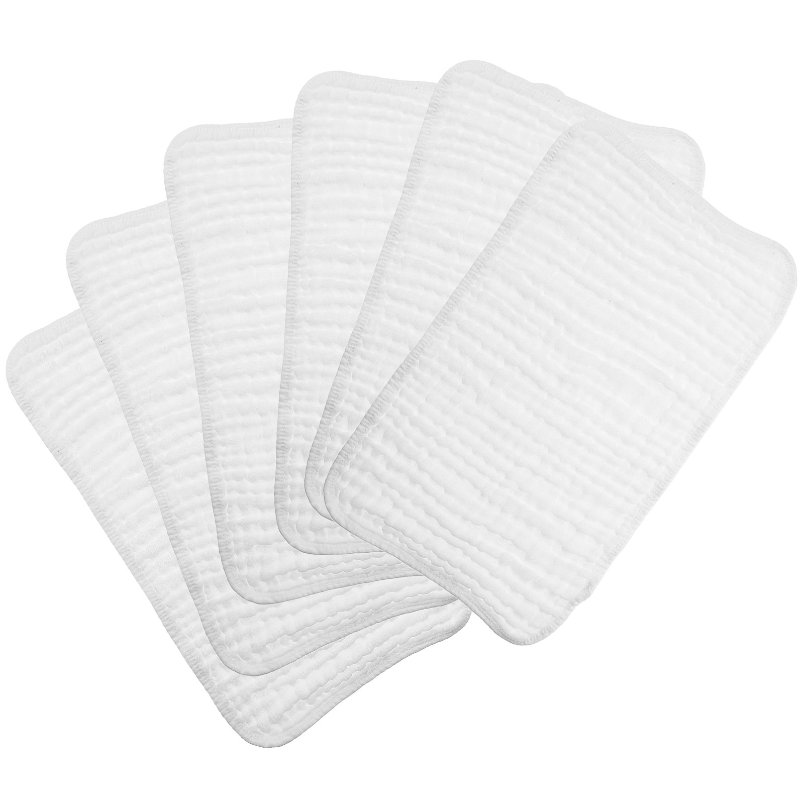 Skincare Newborn - Baby Muslin Washcloths 6 Pack Soft