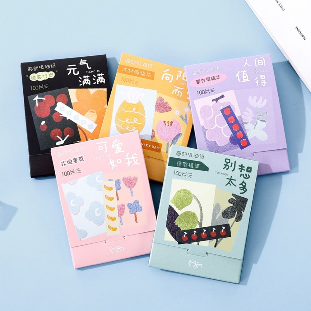 100Pcs Oil Removal Face Oil Bl - Skincare Oil Control 评论和价格