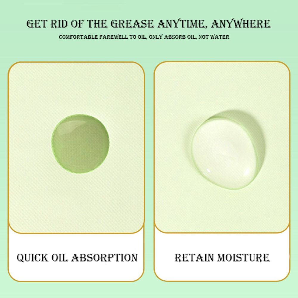 100Pcs Oil Removal Face Oil Bl - Skincare Oil Control 评论和价格