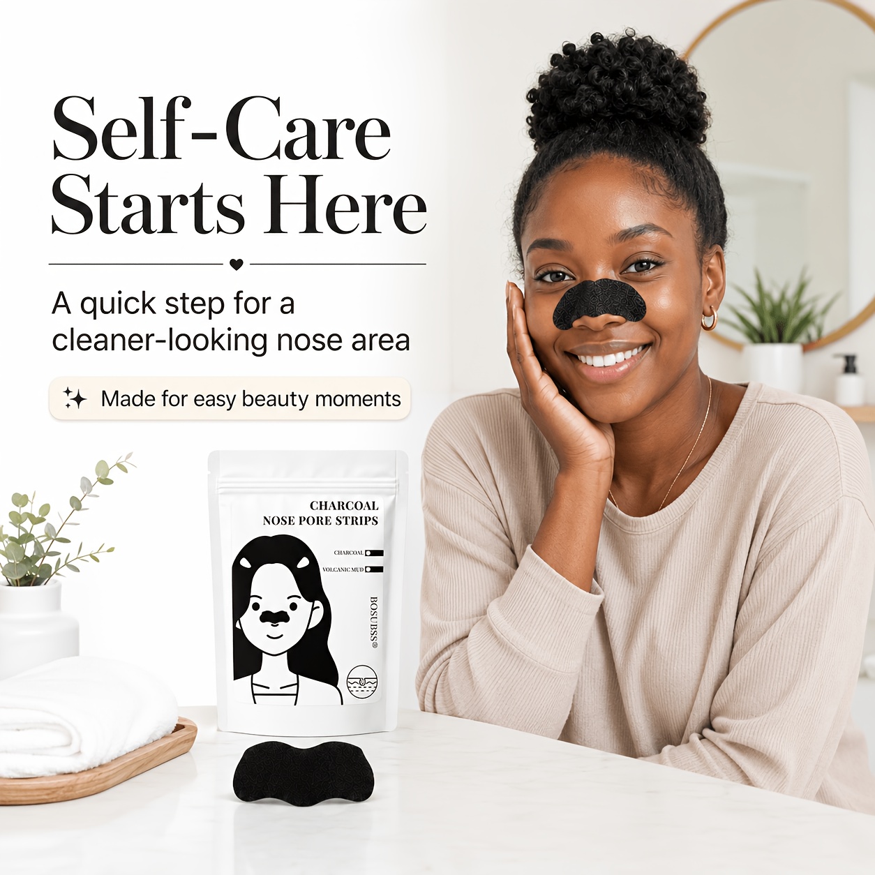 20/10 Charcoal Nose Pore Strip - Skincare Oil Control 评论和价格