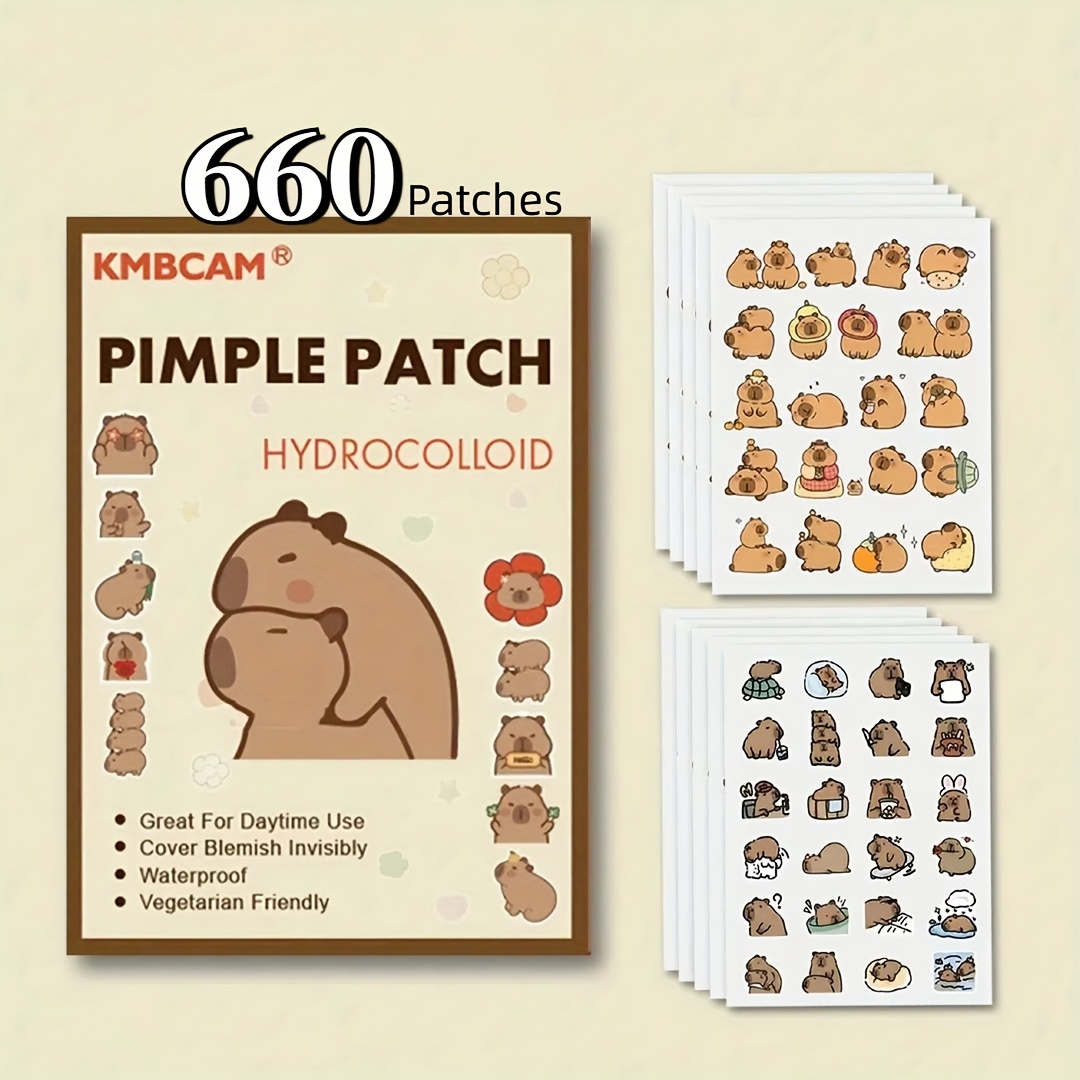 Capybara Shaped Pimple Patches - Skincare Oil Control 评论和价格