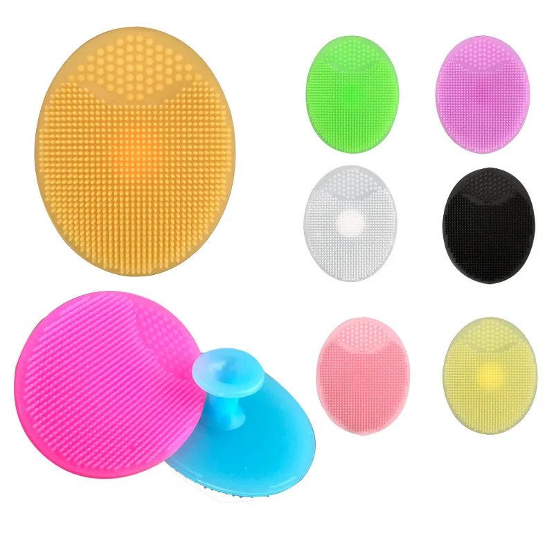 1pc Soft Silicone Bath Brush f - Skincare Newborn 评论和价格