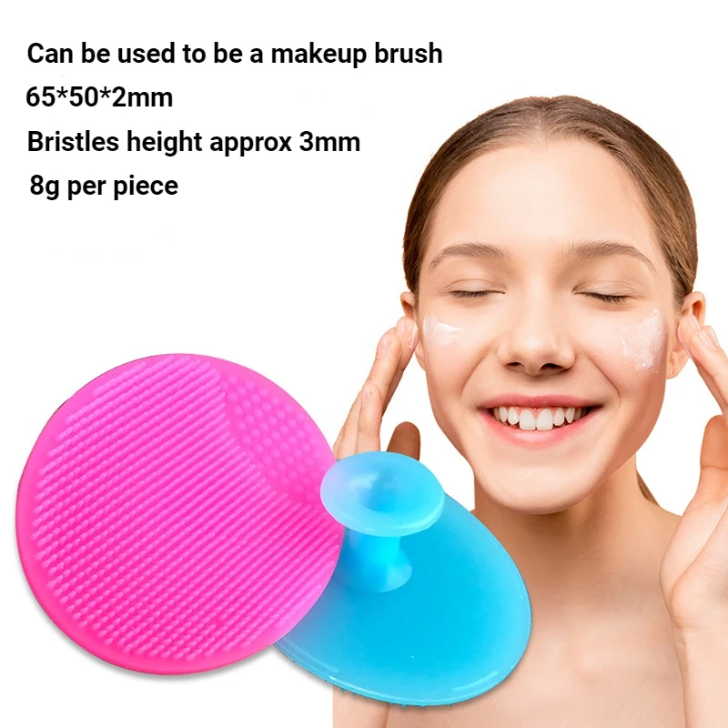 1pc Soft Silicone Bath Brush f - Skincare Newborn 评论和价格